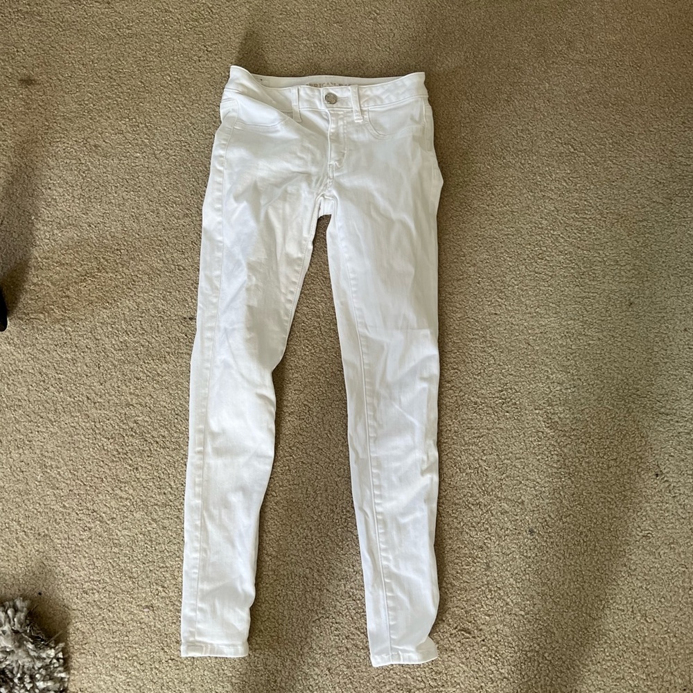 Womens white jeans